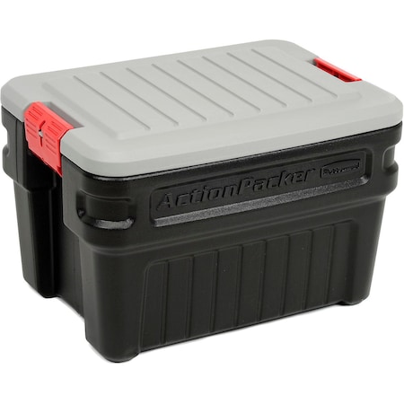 United Solutions RMAP240001 ActionPacker Lockable Storage Box 24 Gallon